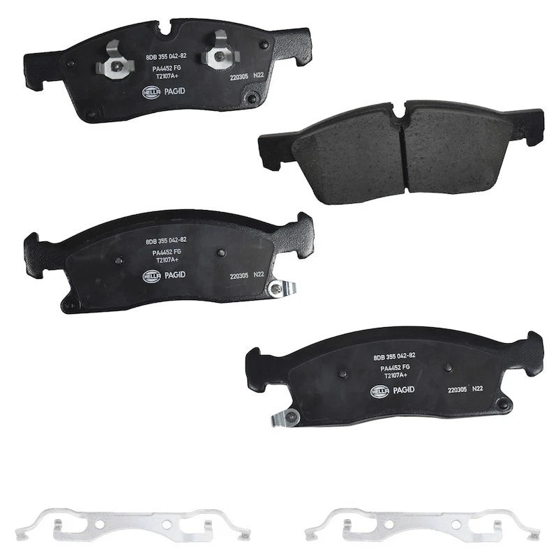 Set of 4 Front Disc Brake Pads for Jeep Grand Cherokee, Dodge (355042821)