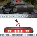 High Mount Stop Light F4TZ-13A613-A for Ford F150 (1997–2003) Chrome Red Lens