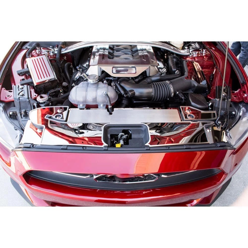 Fuse Box Cover Replacement with Carbon Fiber Inlay for 2016 Ford Mustang GT