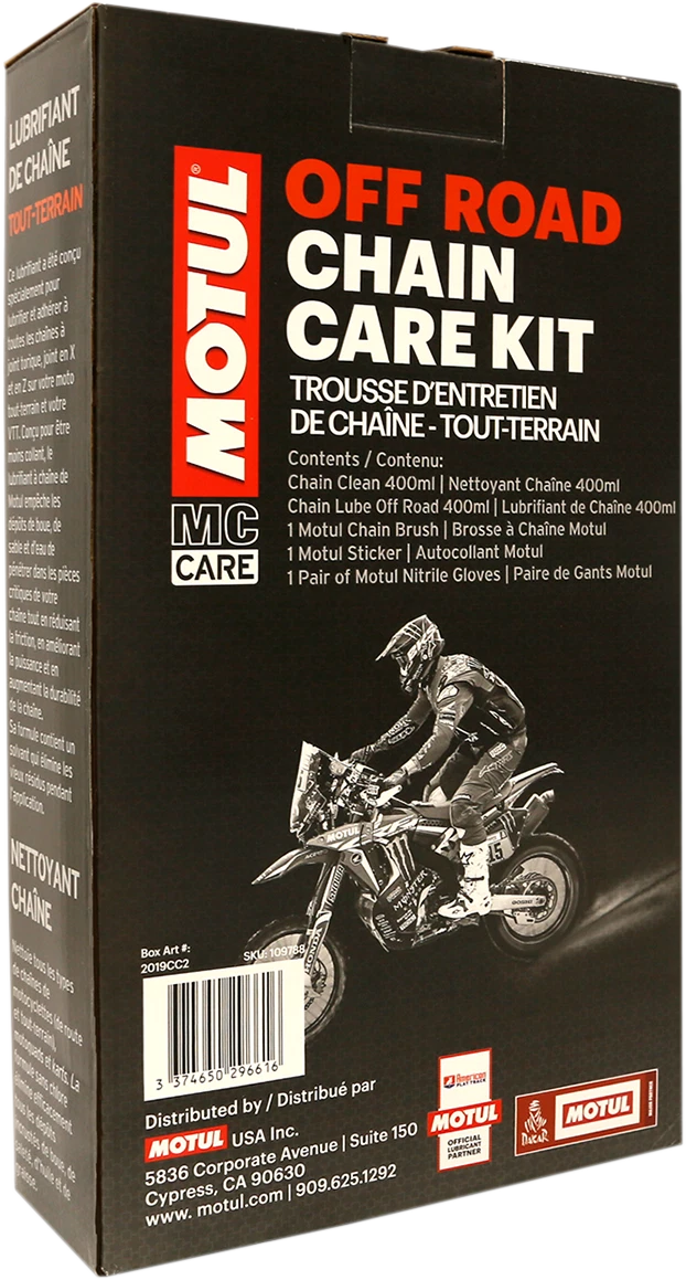 MOTUL Chain Care Kit for Off-Road Vehicles (Aerosol 109788)