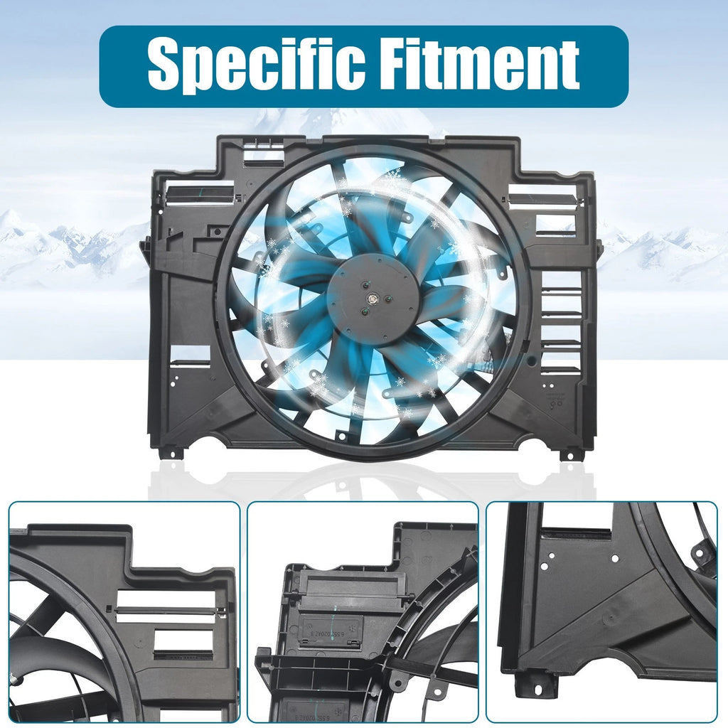 Cooling Fan Assembly for Jaguar XE XF (2017–2019)