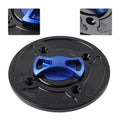 CNC Blue 4-Hole Gas Fuel Tank Cap Cover for DUCATI Panigale V4/S/R (2018-2021)