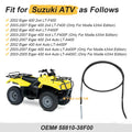 Rear Hand Brake Cable for Suzuki LTA400 LT400 Eiger (2002–2004) #58810-38F00