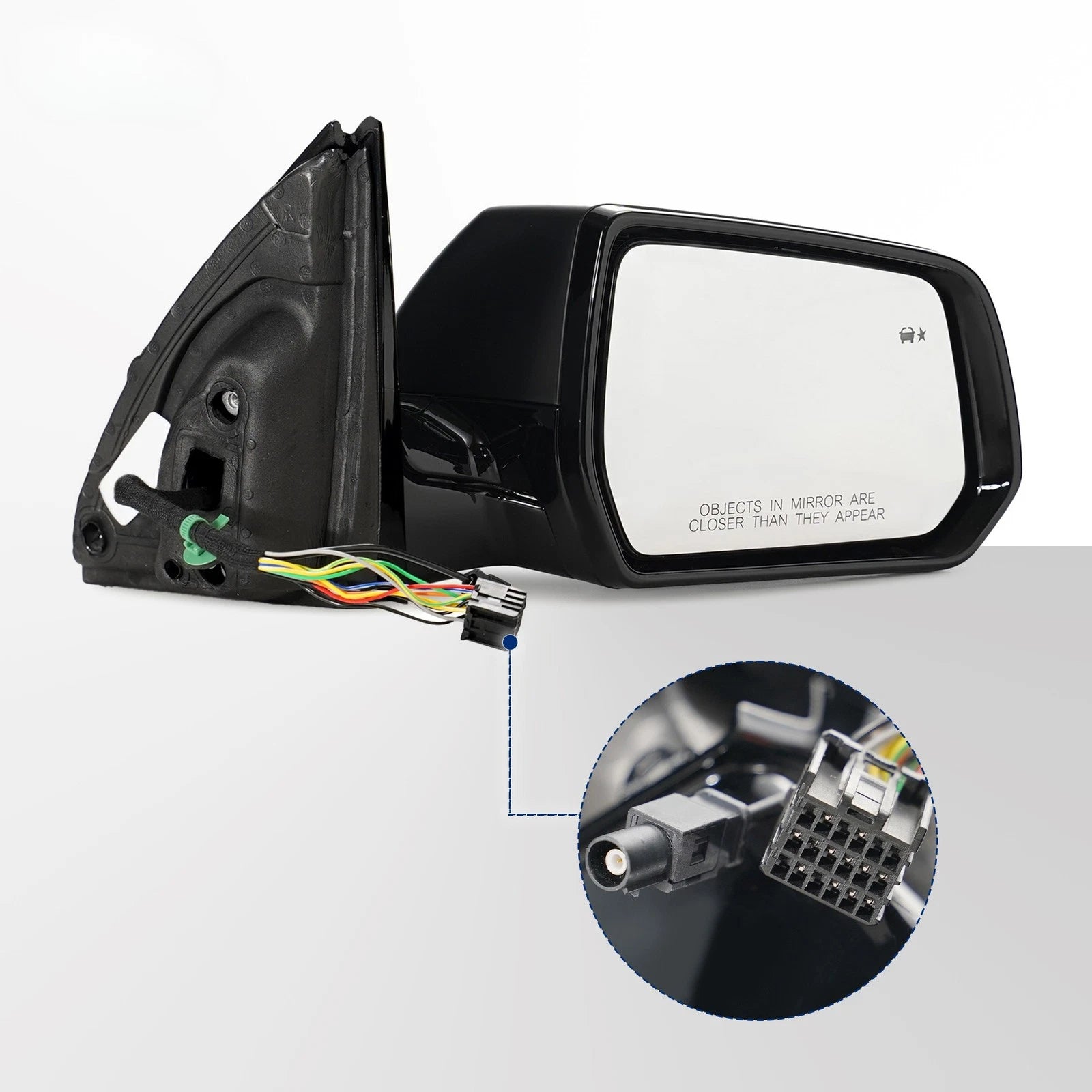 Side Mirror for Chevy Traverse (2020–2021) w/ Blind Spot, HD Camera, 12 Pins