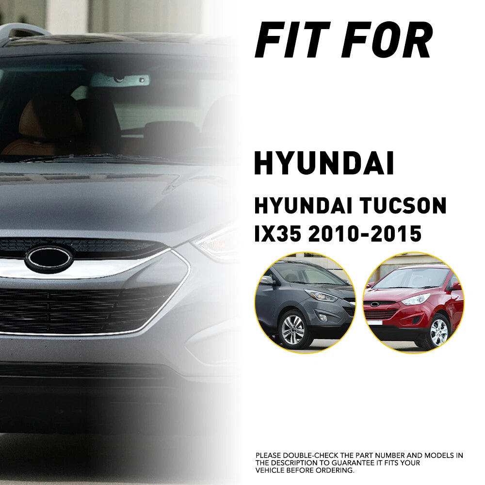2X Front Windshield Wiper Cowl Cover Trim for Hyundai Tucson (2010–2015)