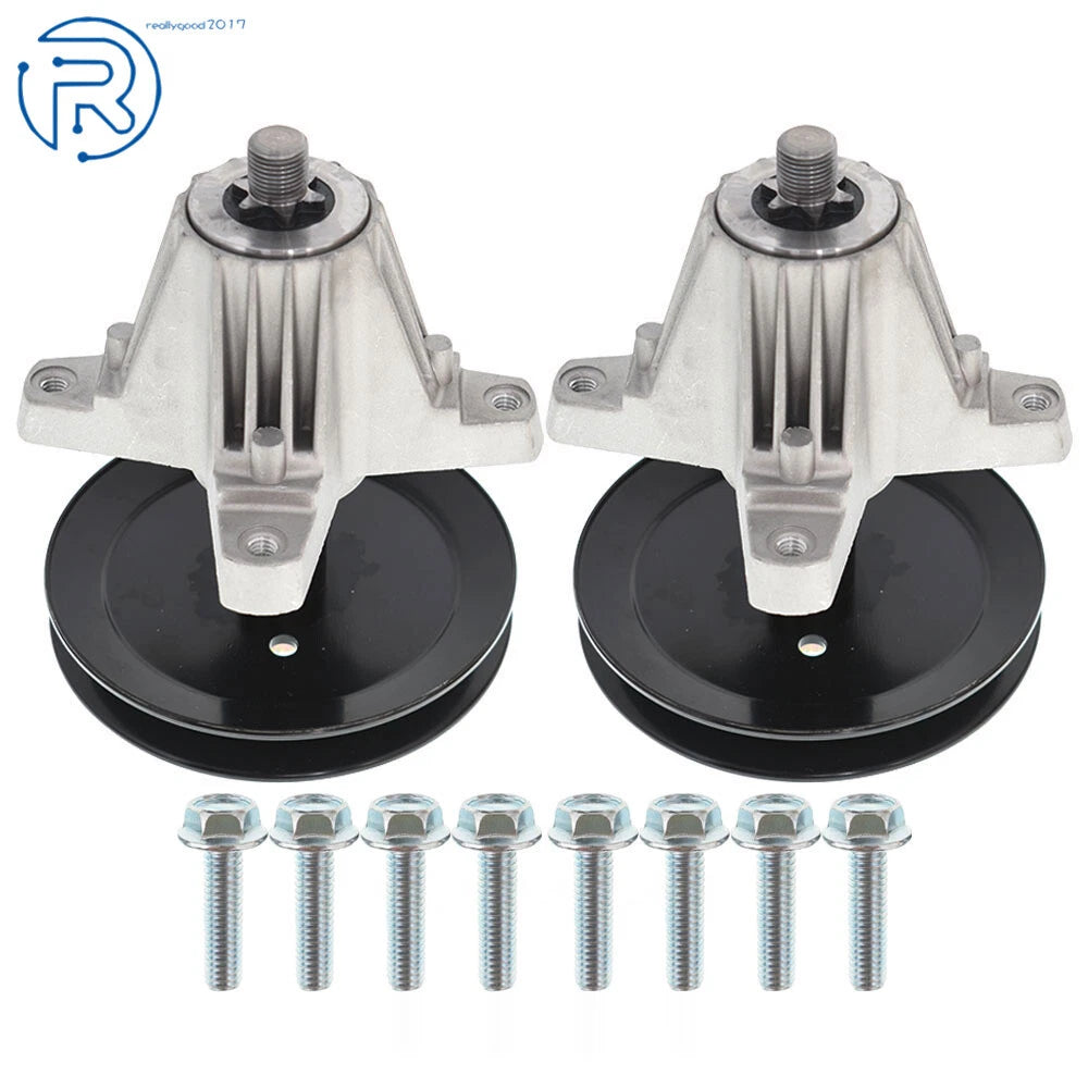2 Pack Lawn Mower Deck Spindle for Troy-Bilt 918-06991 285-216 618-06991