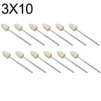 12 Pack Wool Grinding Head for Rotary Polishing and Grinding