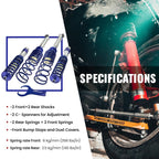 Coilovers for BMW 5 Series (1995-2003) Height Adjustable Shocks