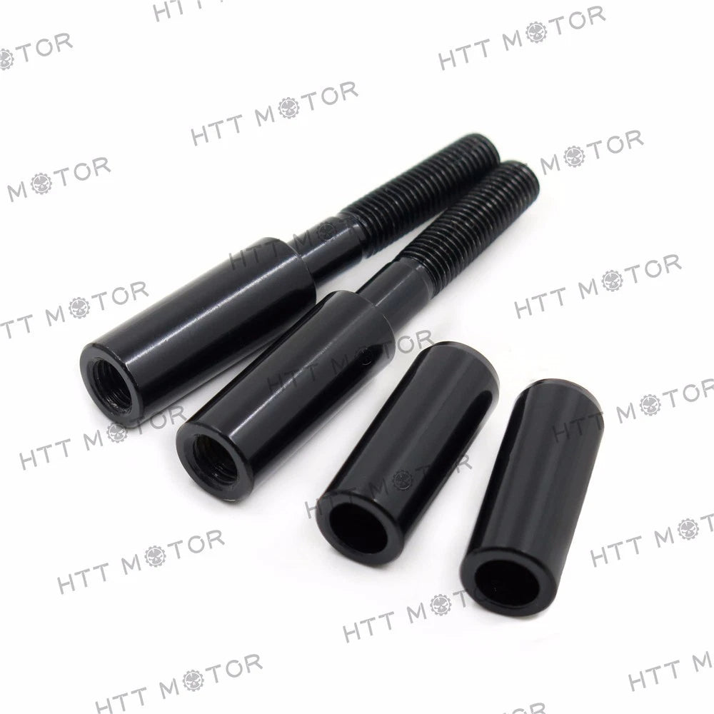 2" Mirror Extensions Kit for Harley Softail, Sportster, Dyna, Touring