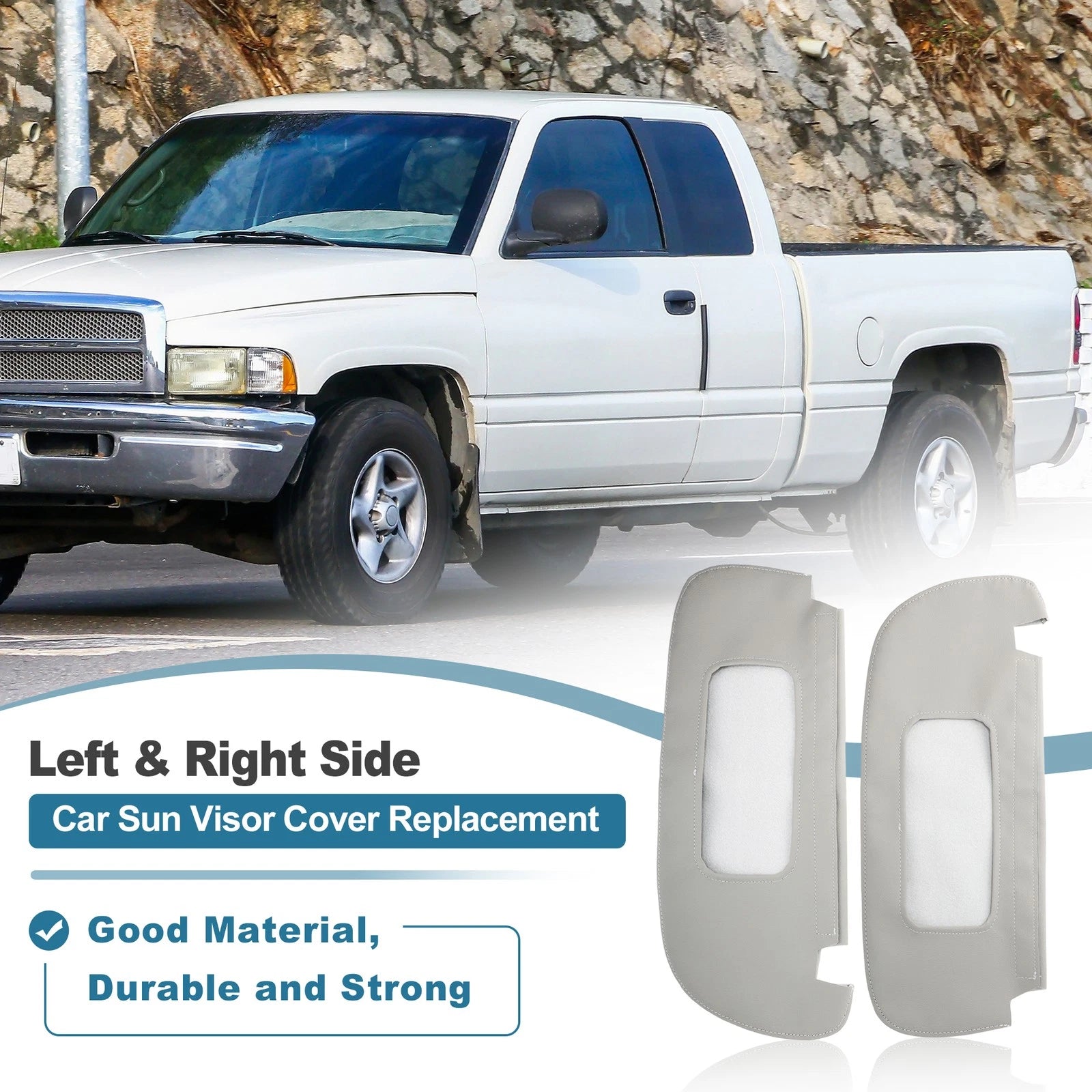 Sun Visor Cover for Dodge Ram 1500 2500 (1994–2001)