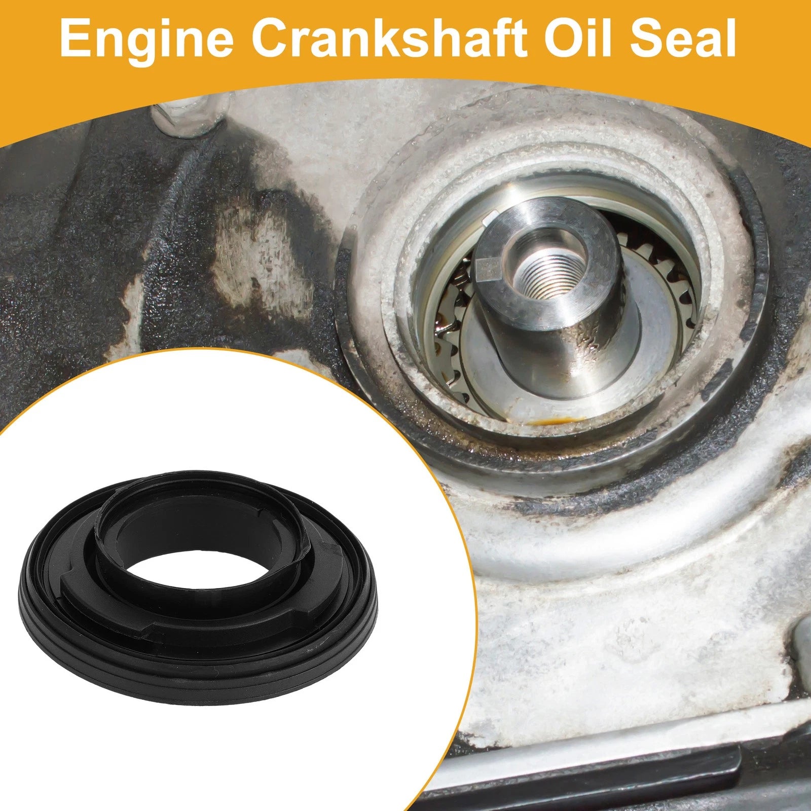 1 Pc Front Crankshaft Oil Seal for Ford Transit 150 250 (2018–2019) No. 3S7Q6700AB