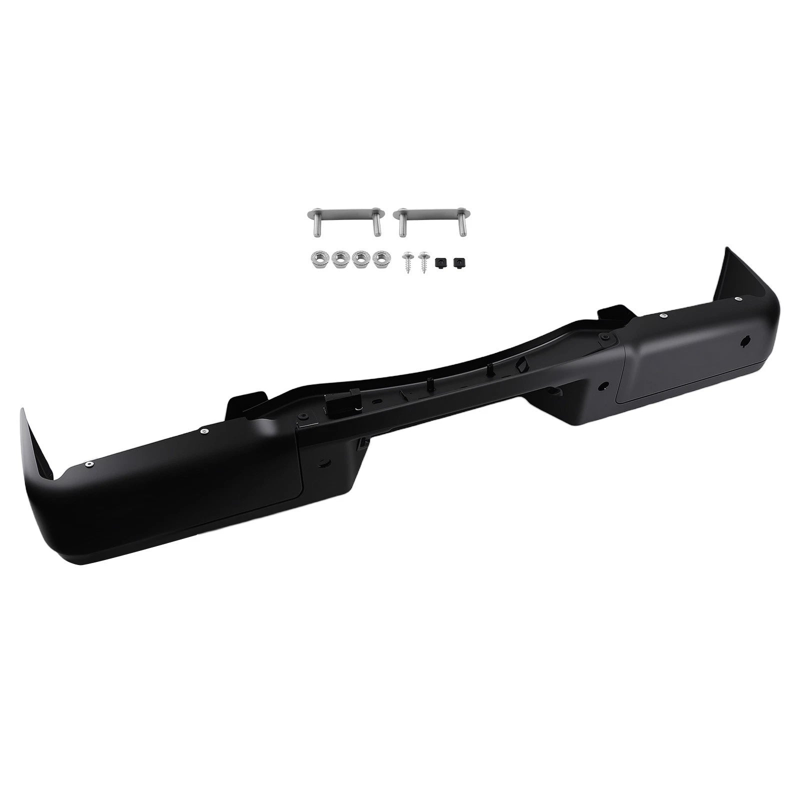 Rear Bumper for Ford F-150 (2009–2014) 9L3Z17906A Reinforced Steel Black