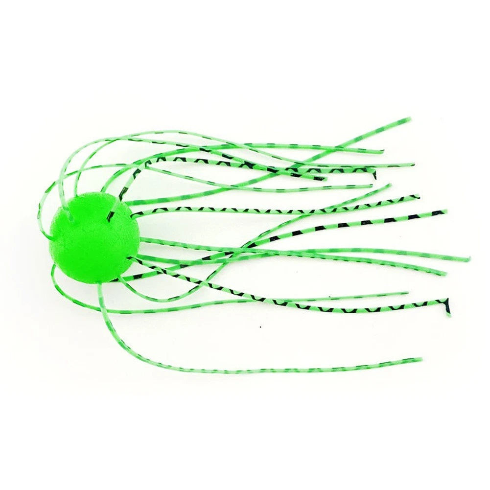 10Pcs TPE Glow Soft Bait for Fishing (River Lake Reservoir)
