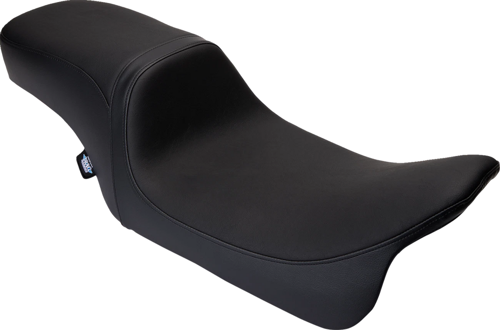 Predator 2-Up Seat for Harley-Davidson - Black Vinyl