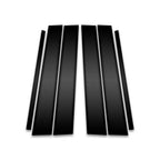 6pc Carbon Fiber Pillar Post Covers for 2019-2023 Lexus GX Series