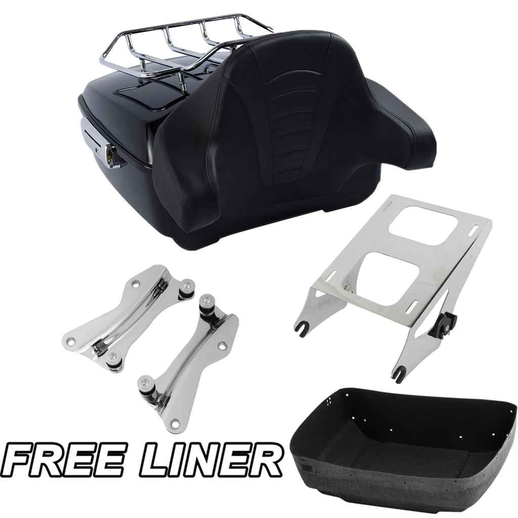 Trunk Pad Rack Mount Docking Hardware for Harley Davidson Touring (2014–2025)