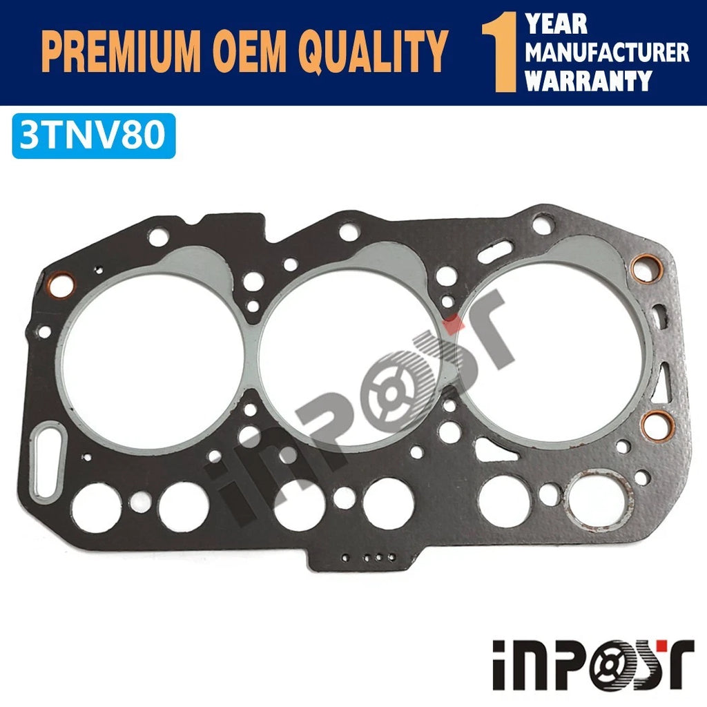 3TNV80 Cylinder Head Gasket for Yanmar 3TNV80F-SNHB (Thermo King TK380)
