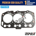 3TNV80 Cylinder Head Gasket for Yanmar 3TNV80F-SNHB (Thermo King TK380)