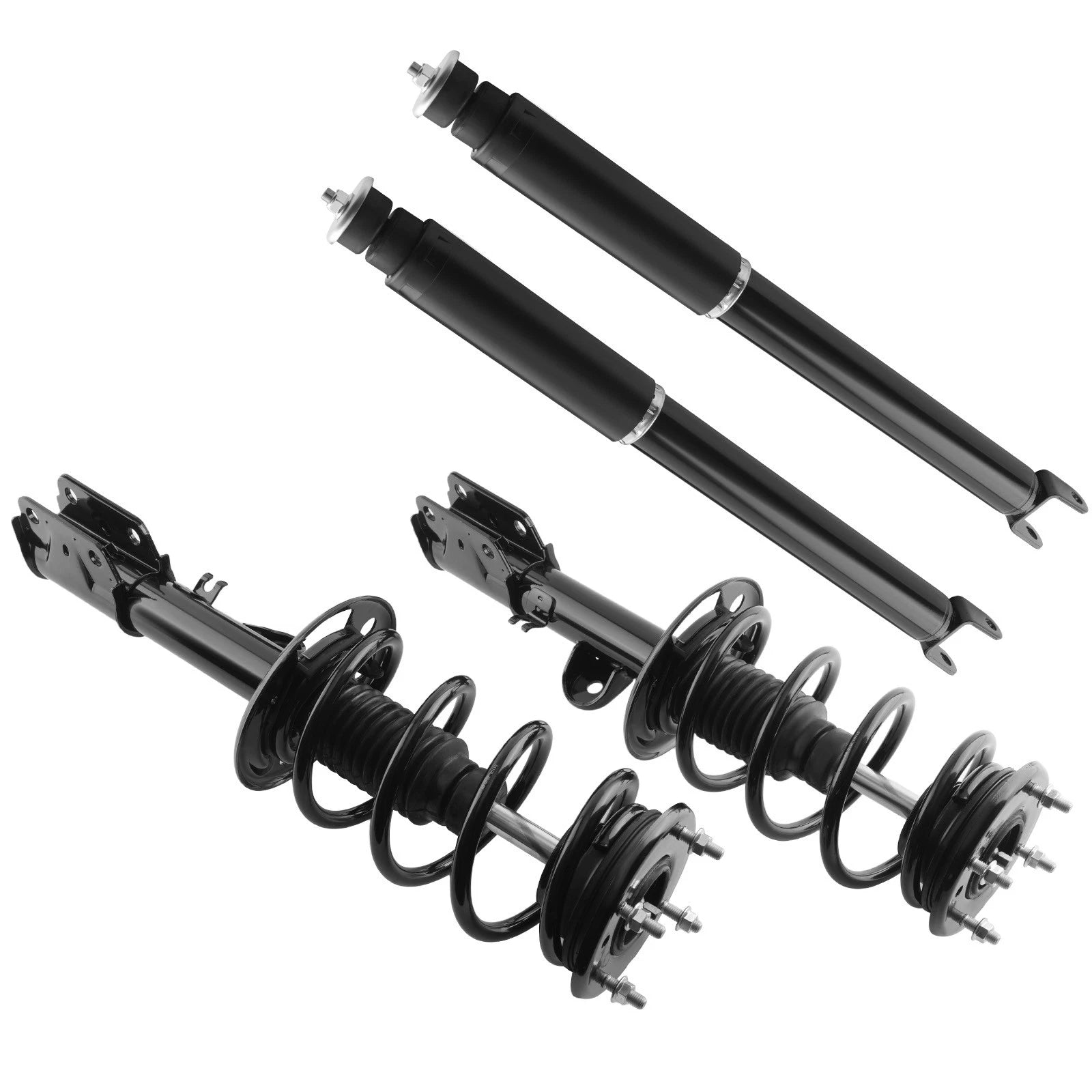 4X Complete Struts & Coil Spring for Ford Explorer (2013–2019) AWD