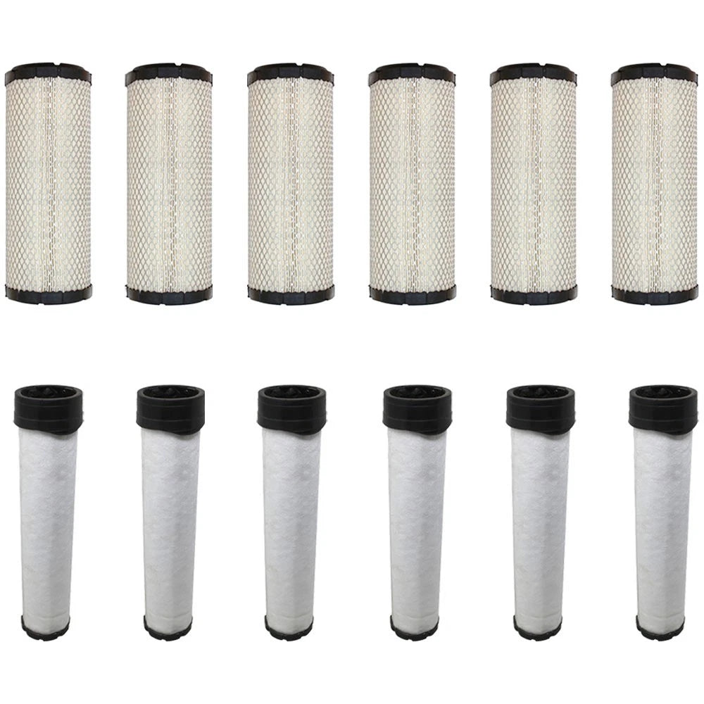 6X Inner and Outer Air Filters for Gravely (Replaces 00181071)