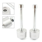 Handle Bar Risers Kit for Ducati Hypermotard 821 (2013–2015) Silver
