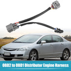 10 Pin OBD2 to OBD1 Distributor Adapter for Honda Civic (1996–1998)