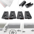 8pcs Door Hinge Covers for Jeep Wrangler JK 2007-2017 Left & Right Side