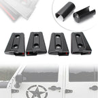 8pcs Door Hinge Covers for Jeep Wrangler JK 2007-2017 Left & Right Side