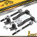 Front Inner & Outer Tie Rod Ends & Ball Joints for Toyota Corolla (2003–2008)