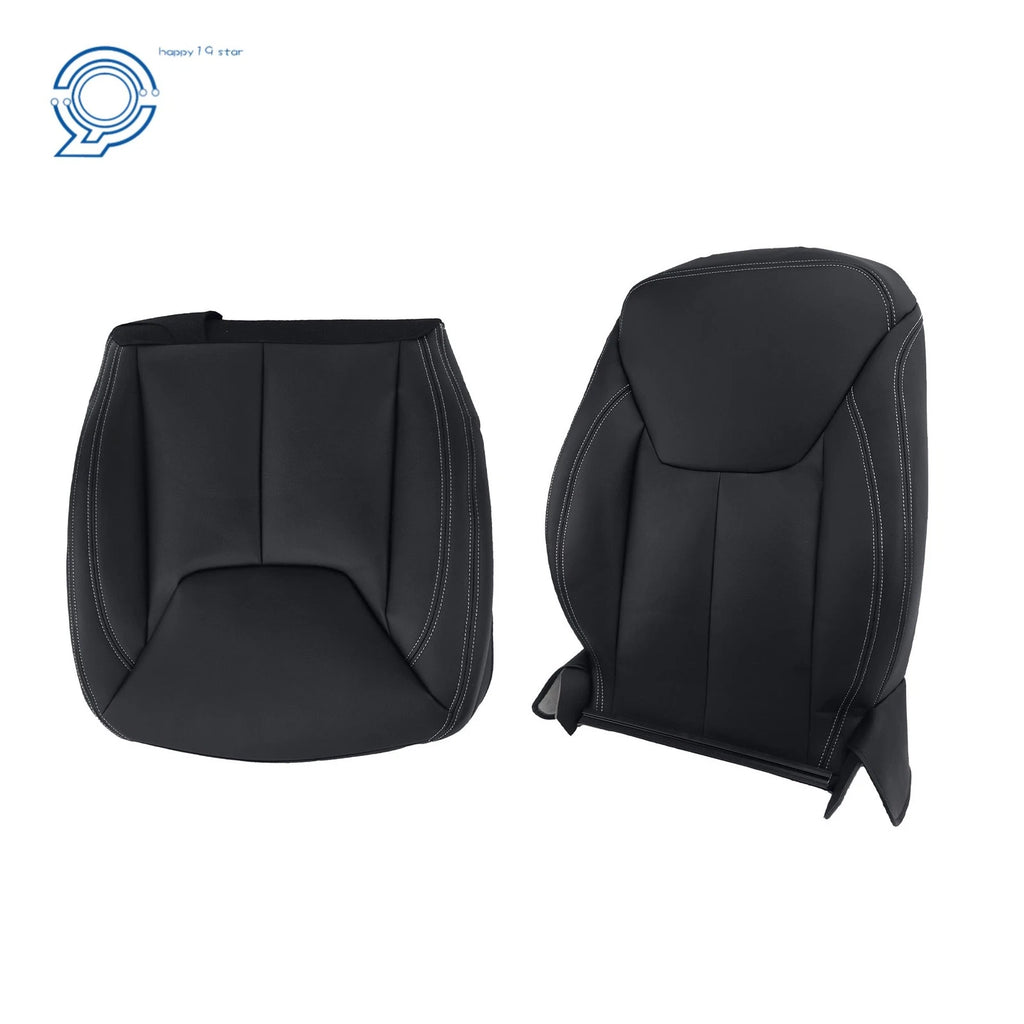 Driver Seat Cover for Jeep Wrangler (2013-2017) Leather Black