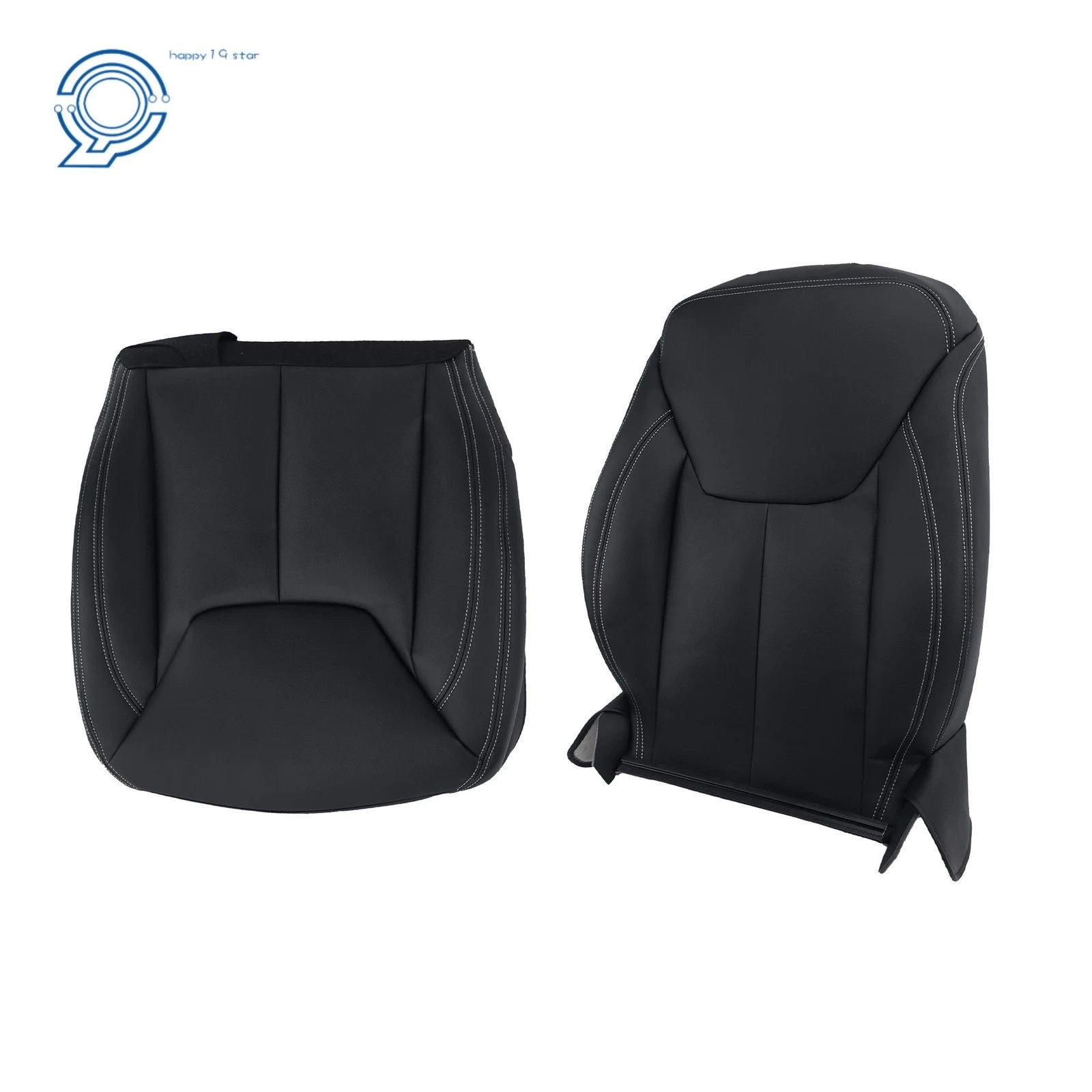 Driver Seat Cover for Jeep Wrangler (2013-2017) Leather Black
