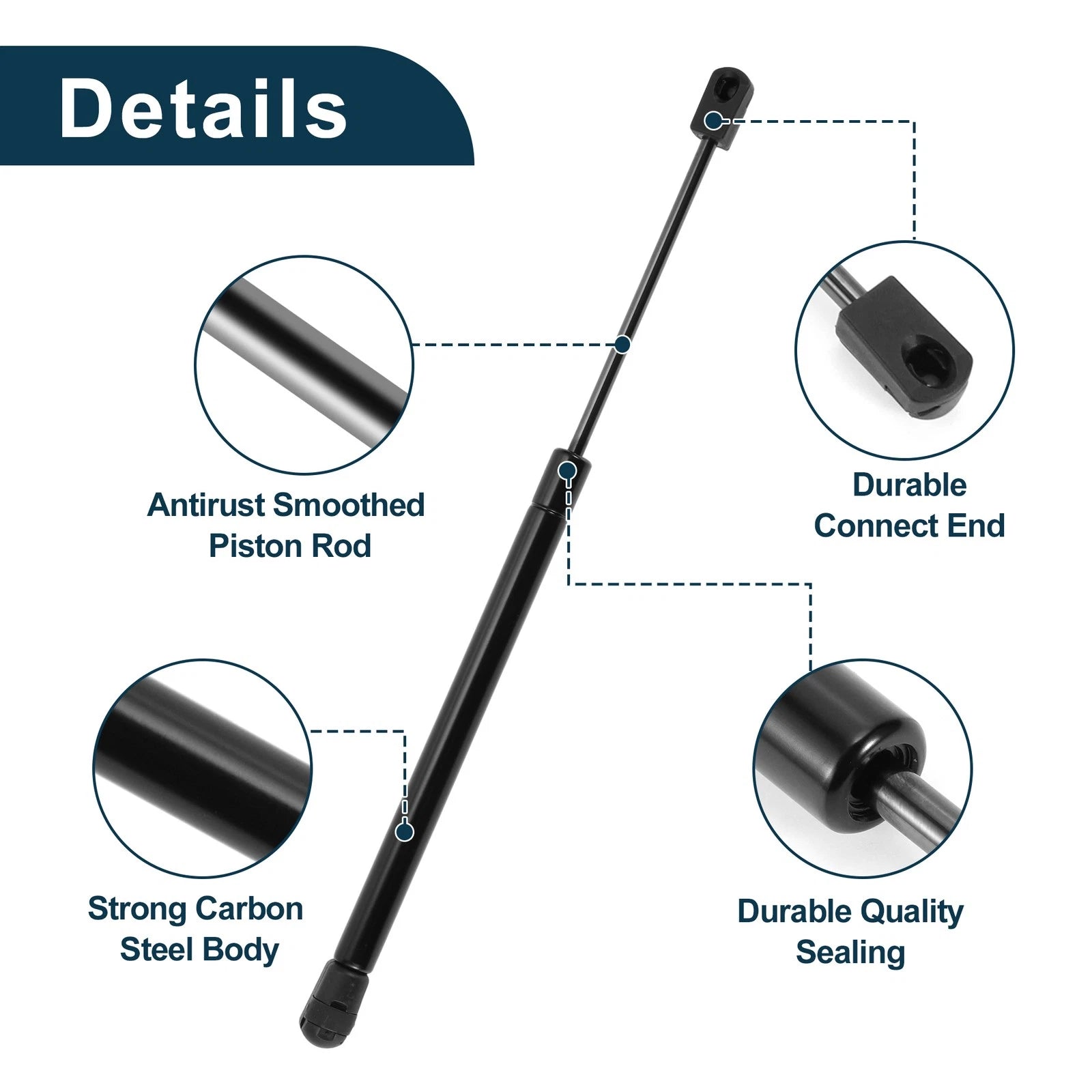 Rear Hatch Lift Supports Struts No. 10193275/10230356 for Chevrolet Camaro (2010–2015)