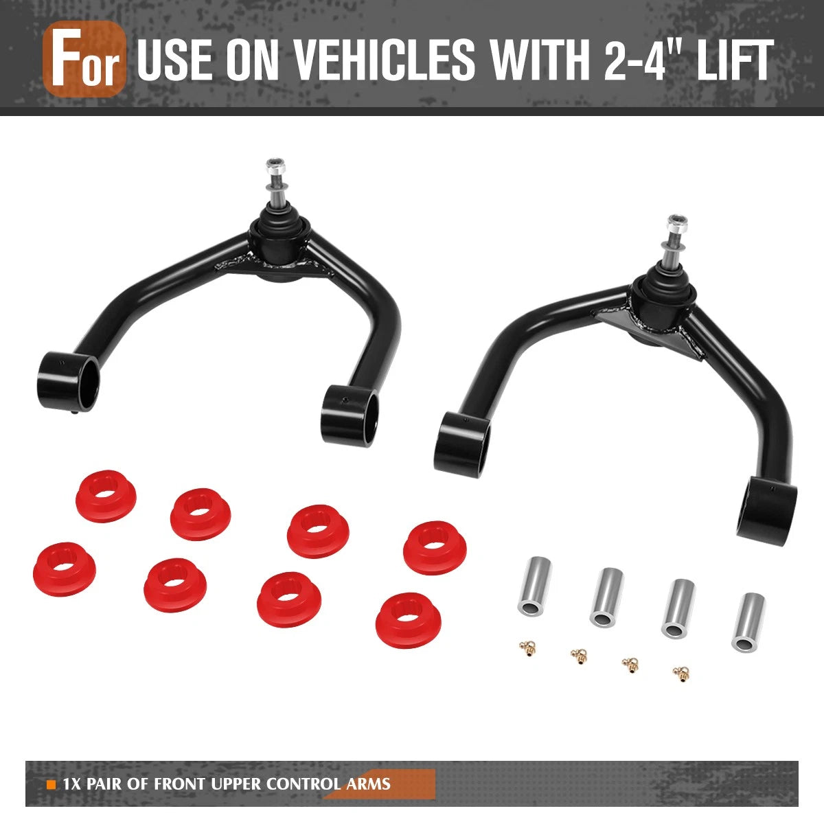 Set of 2 Front Upper Control Arms Kit for Nissan Q56 Q80 Armada Pathfinder Titan (2004–2024)