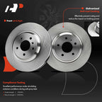 Front Disc Brake Rotors for Chevrolet Impala, Buick LaCrosse (2012–2013)