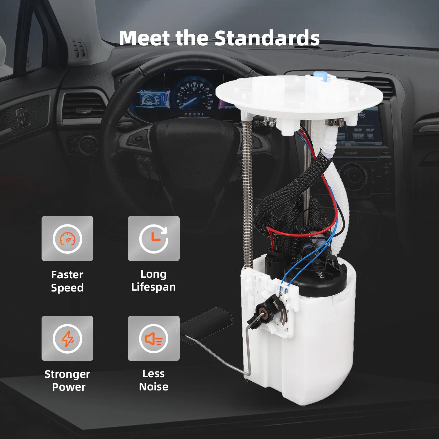 Fuel Pump Module Assembly for Toyota Tacoma (2005–2015) L4 2.7L