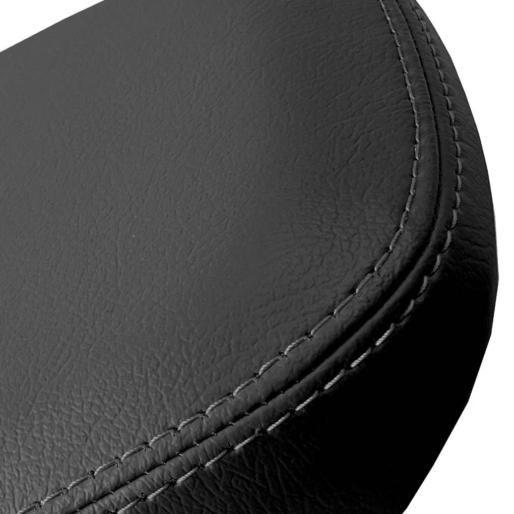Console Armrest Cover for Cadillac XT5 (2017–2023) Black PVC Leather