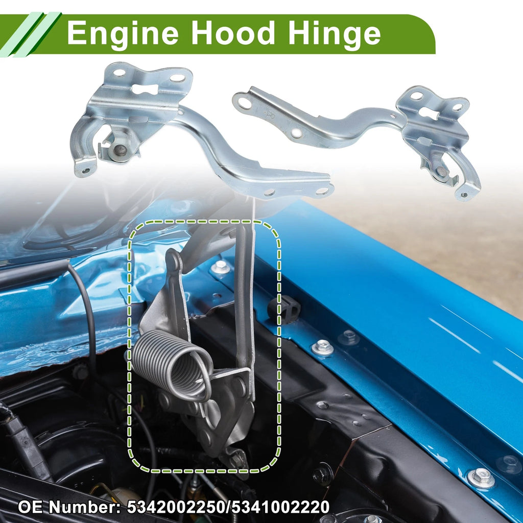 Hood Hinges for Toyota Corolla (2014–2017) No. 5342002250, 1 Pair