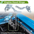 Hood Hinges for Toyota Corolla (2014–2017) No. 5342002250, 1 Pair
