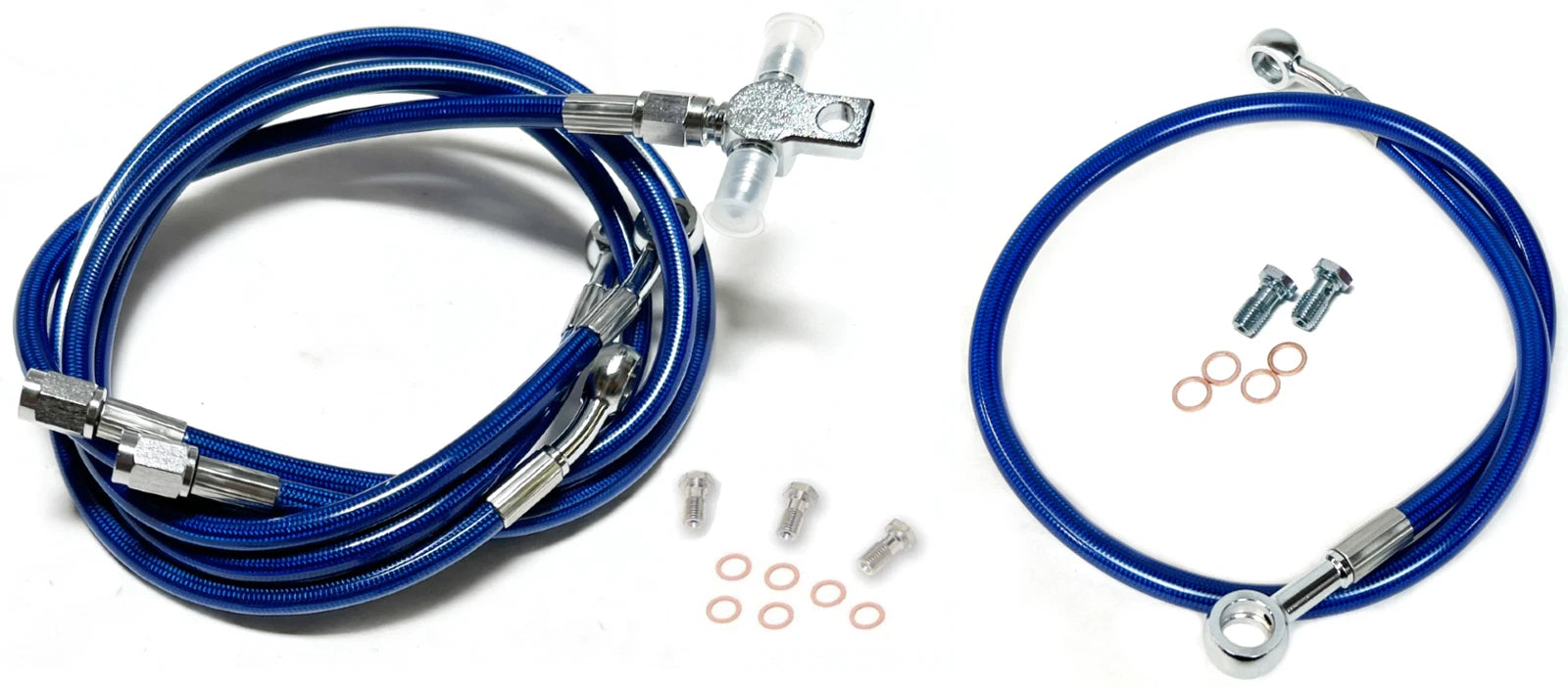 Streamline Steel Braided Brake Lines for Raptor 660/660R (2001–2005)