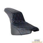 Microfiber Leather Seat for Harley Softail Heritage Classic FLHC 114 FLHCS (18-24)
