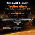 2" Trailer Receiver Hitch Class III for Toyota Tacoma (2005-2015)