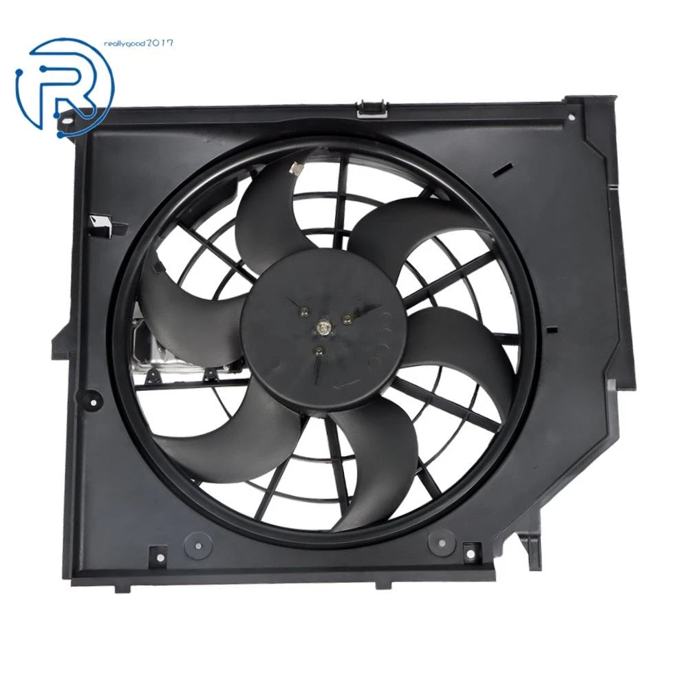 Radiator Cooling Fan Assembly 17117525508 17117510617 for BMW E46 (2000–2001)