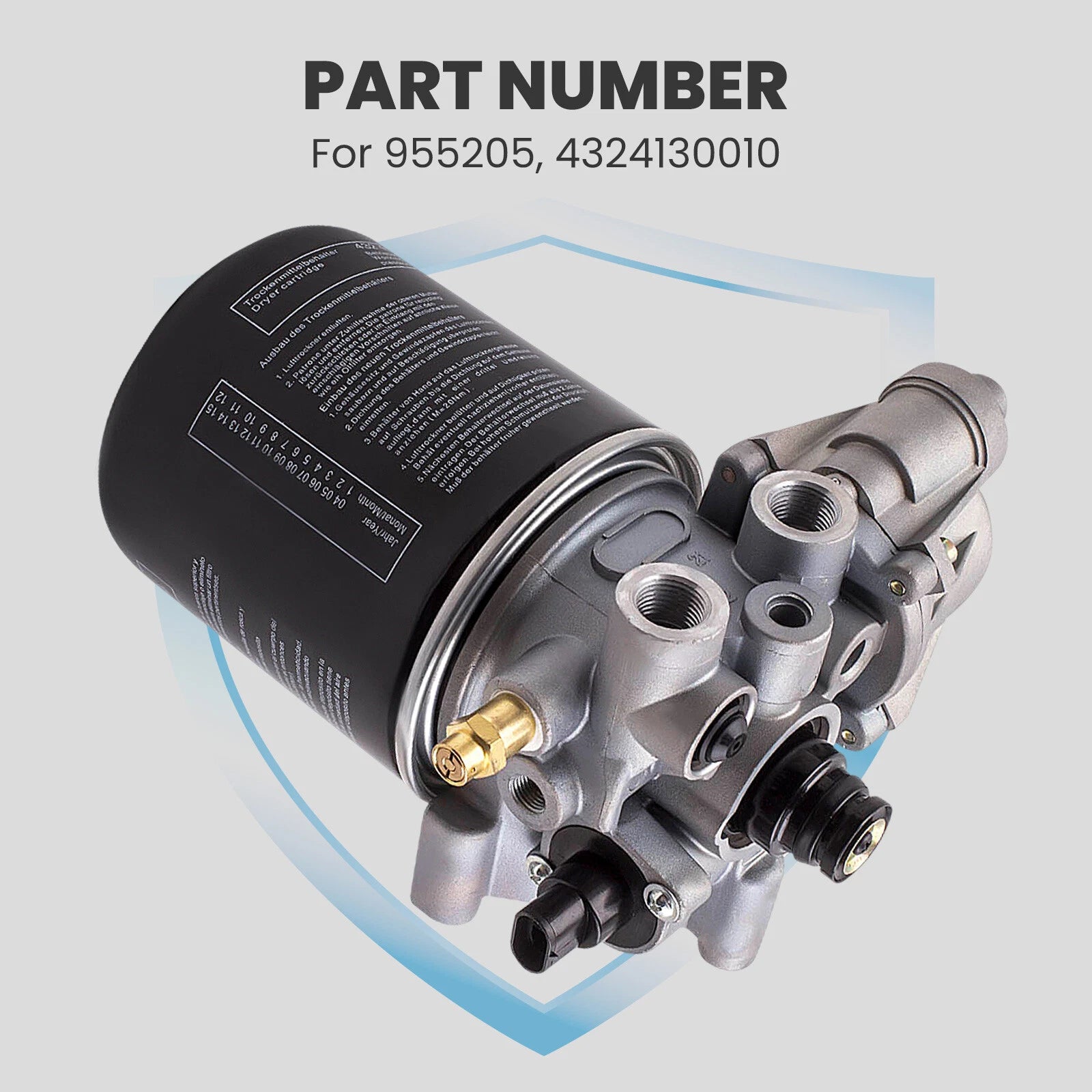 Air Dryer for Meritor Wabco System Saver 1200 Series (2012–2018)