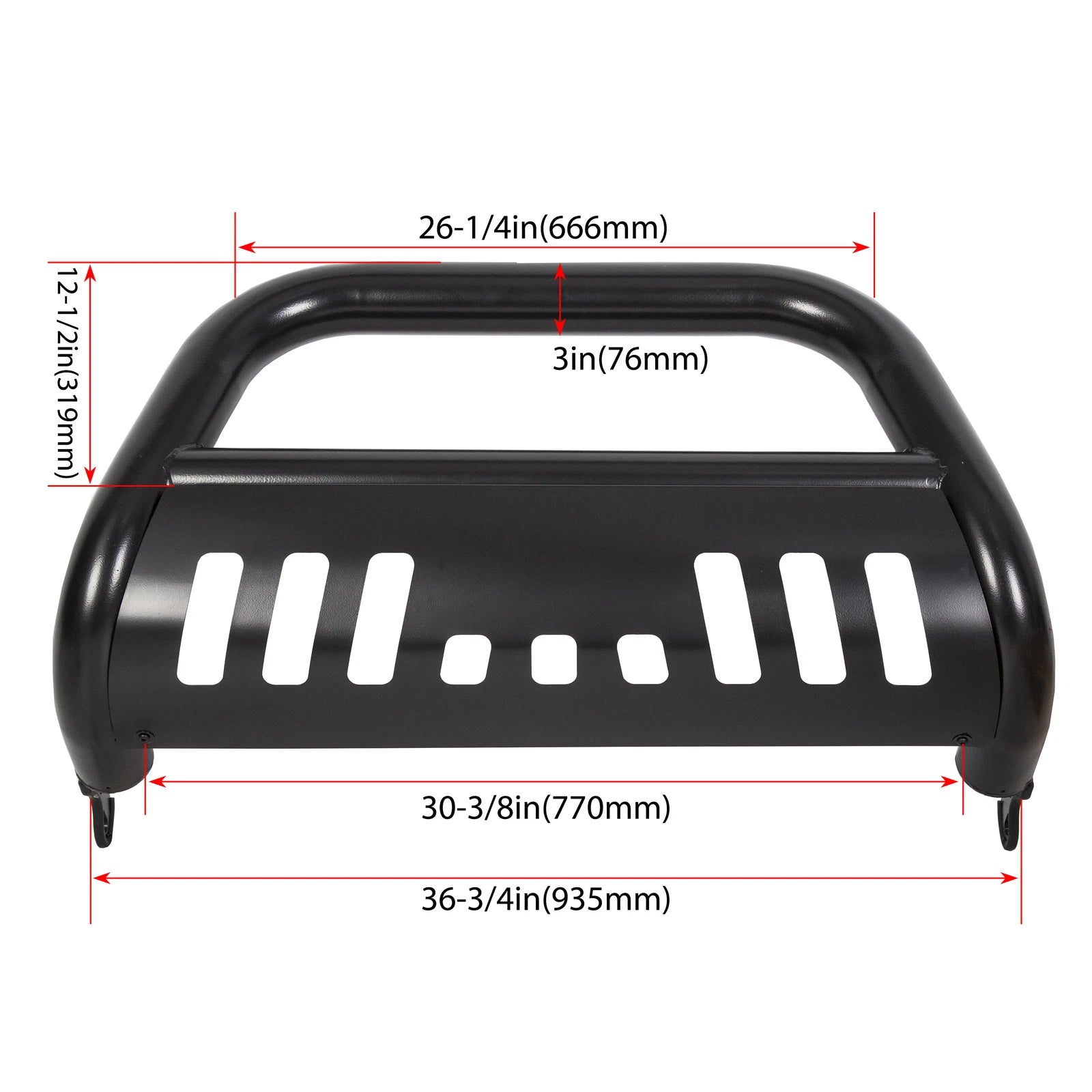 Bull Bar Push Bumper Grille Guard for Nissan Frontier/Xterra (2005–2021)