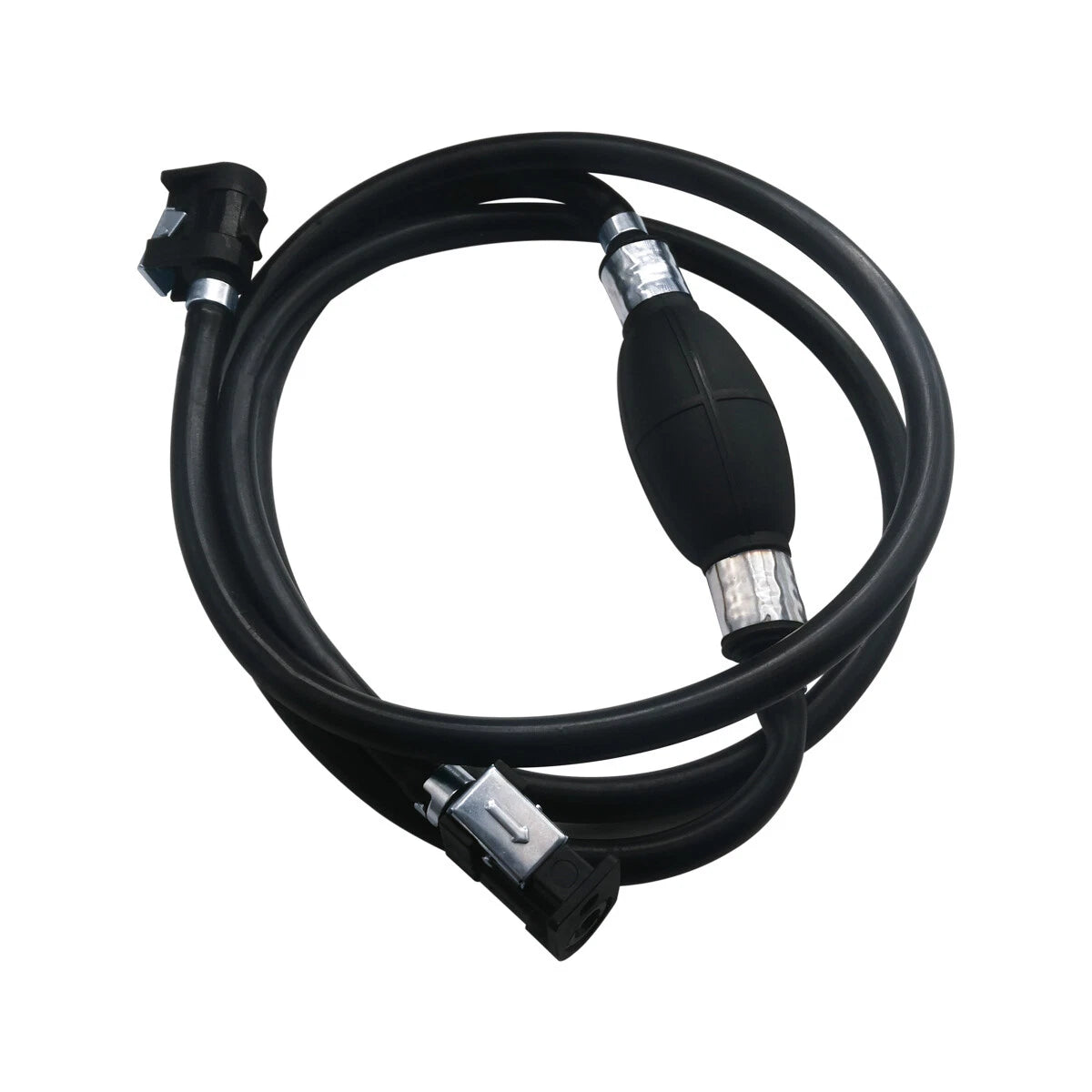 5/16" Fuel Gas Hose Line Assembly with Primer Bulb for Marine Outboard (N/A)