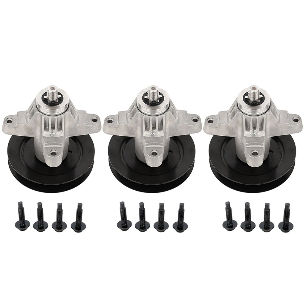 3X Spindle for MTD Cub Cadet Troy-Bilt RZT50 (918-04126B, 918-04125B)