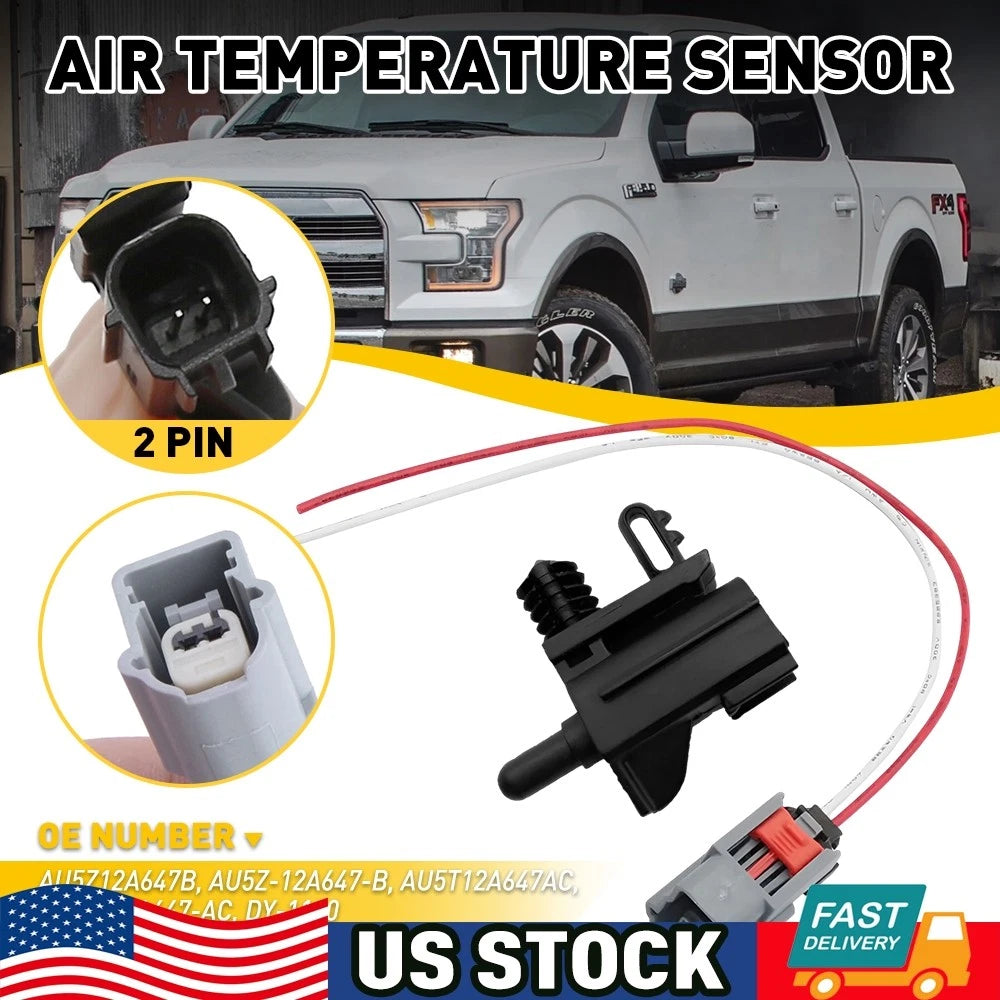A/C Ambient Air Temperature Sensor & Connector for Ford Explorer (2011–2021)