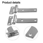 Set of 2 Heavy Duty 135mm T Hinge 304 Stainless Steel for Boats