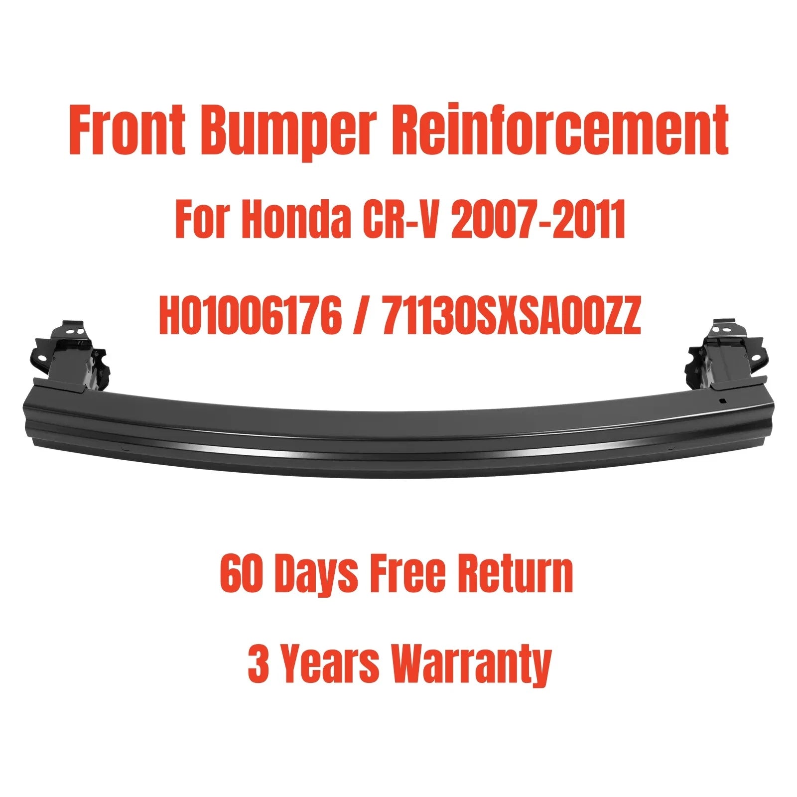 Bumper Reinforcement Bar for Honda CR-V (2007–2011) HO1006176 71130SXSA00ZZ