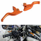 Orange Brake Clutch Levers Kit for Harley Touring Road Glide FLTRX FLTRXS (2021-Up)